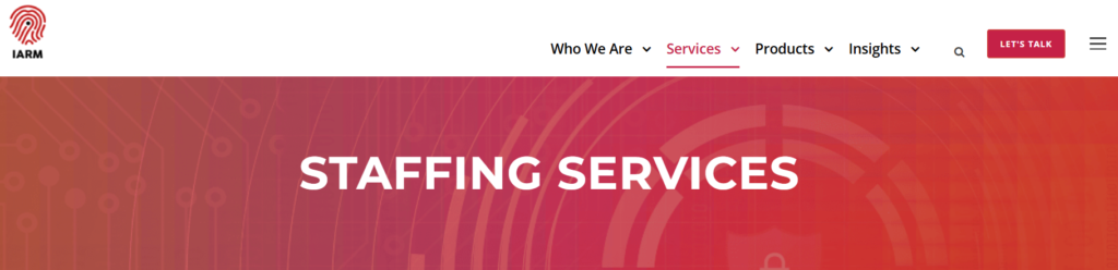 IARM - Cybersecurity staffing
